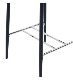 Ensemble de bar 3 pcs Similicuir Noir