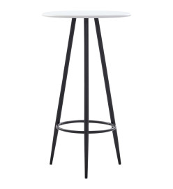 Ensemble de bar 3 pcs Similicuir Noir