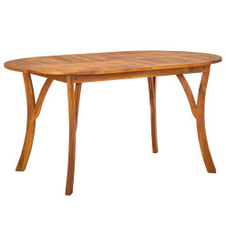 Ensemble de salle à manger de jardin 7 pcs Noir