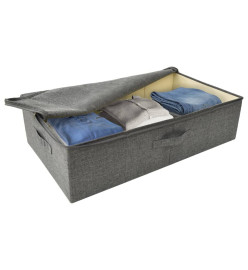 Boîtes de rangement 2 pcs Tissu 70x40x18 cm Anthracite