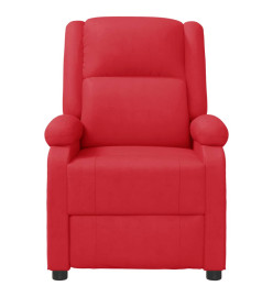 Fauteuil de massage Rouge Similicuir