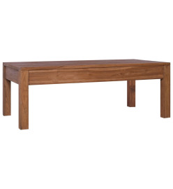 Table basse 110x60x40 cm Bois de teck massif