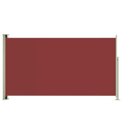 Auvent latéral rétractable de patio 170x300 cm Rouge