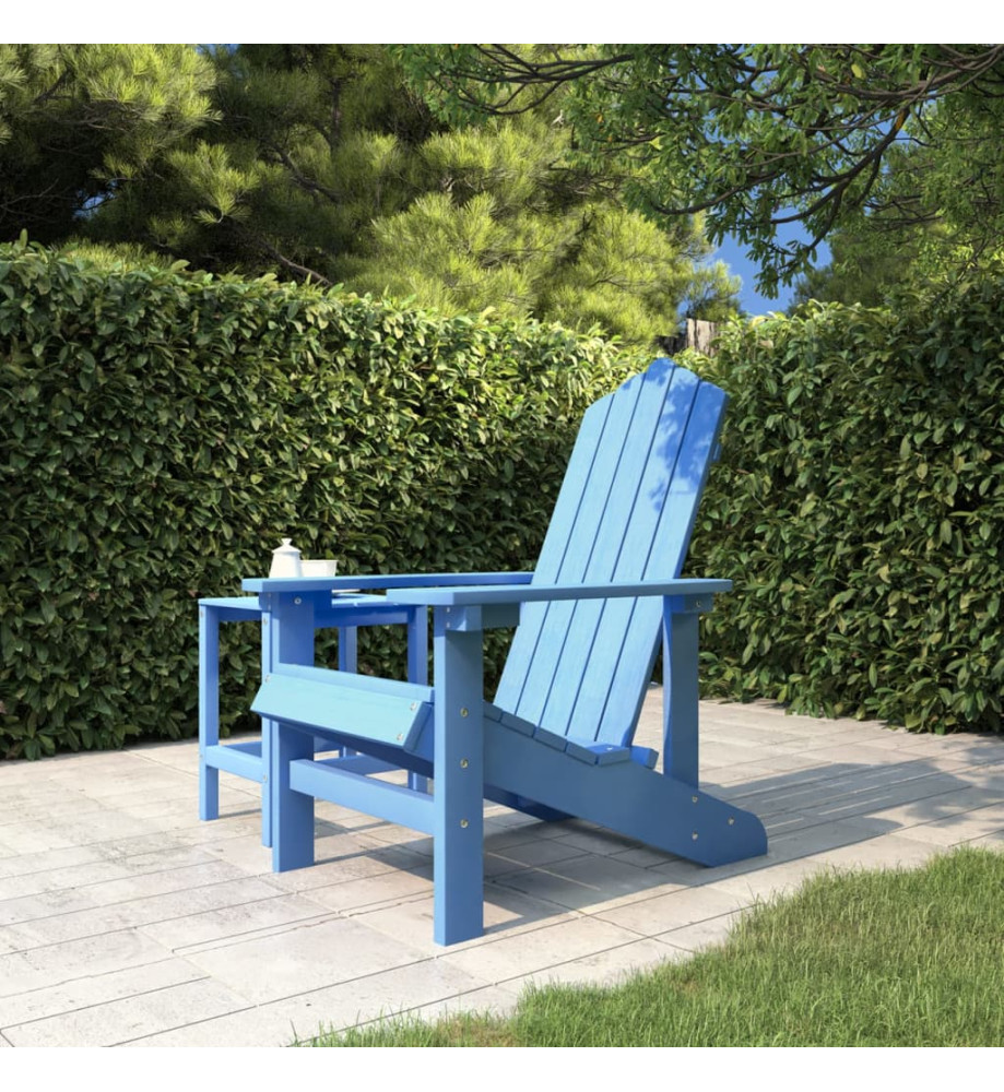 Chaise Adirondack de jardin PEHD Bleu marine Chaise Adirondack de jardin PEHD Bleu marine