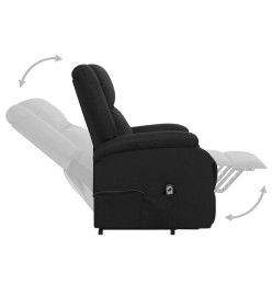 Fauteuil Noir Tissu