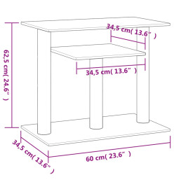Arbres à chat avec plates-formes crème 62,5 cm