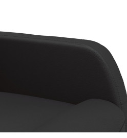 Fauteuil de massage Noir Similicuir