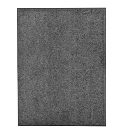 Paillasson lavable Anthracite 90x120 cm