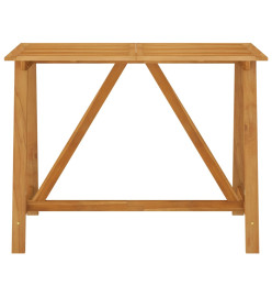 Ensemble de bar de jardin avec coussins 7 pcs Noir