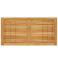 Ensemble de bar de jardin avec coussins 7 pcs Noir