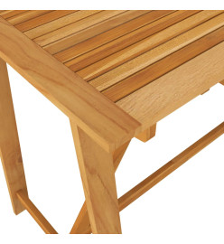 Ensemble de bar de jardin avec coussins 7 pcs Noir