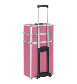 Chariot de maquillage Aluminium Rose