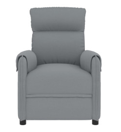 Fauteuil de massage Gris clair Tissu