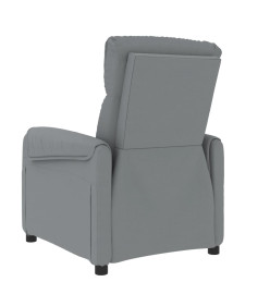 Fauteuil de massage Gris clair Tissu