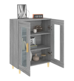 Buffet sonoma gris 69,5x34x90 cm bois d'ingénierie