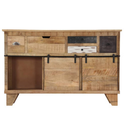 Buffet 140x38x90 cm Bois de manguier massif