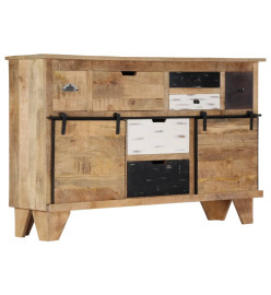 Buffet 140x38x90 cm Bois de manguier massif