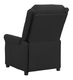 Fauteuil de massage Noir Similicuir