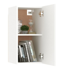 Ensemble de meubles TV 8 pcs Blanc Aggloméré