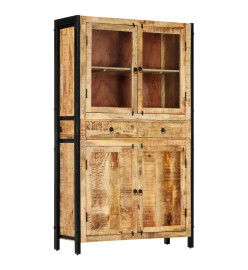 Buffet 100 x 40 x 175 cm Bois de manguier massif