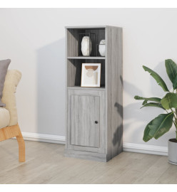 Buffet haut sonoma gris 36x35,5x103,5 cm bois d'ingénierie