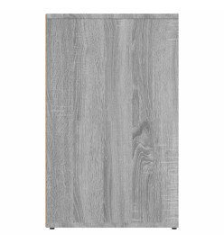 Armoire de dressing Sonoma gris 80x40x65 cm Bois d'ingénierie