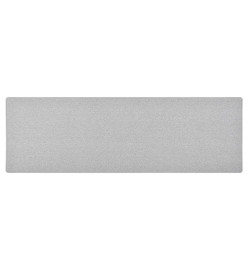 Tapis de couloir Gris clair 80x250 cm