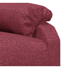 Fauteuil de massage Rouge bordeaux Tissu