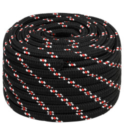 Corde de bateau Noir 20 mm 50 m Polypropylène