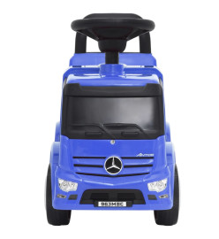 Camion à pédales Mercedes-Benz Bleu