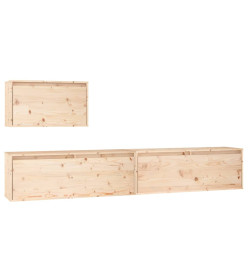 Meubles TV 3 pcs Bois massif de pin