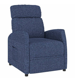 Fauteuil inclinable Bleu Tissu