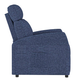 Fauteuil inclinable Bleu Tissu