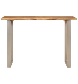 Table à dîner 110x50x76 cm Bois d'acacia solide