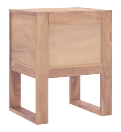 Table de chevet 40 x 30 x 50 cm Bois de teck solide