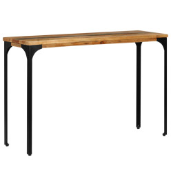 Table console 120 x 35 x 76 cm Bois de récupération massif