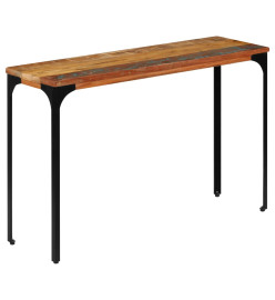 Table console 120 x 35 x 76 cm Bois de récupération massif