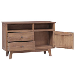 Buffet 100x30x68 cm Bois de teck massif