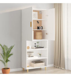 Armoire murale suspendue Blanc 69,5x34x90 cm