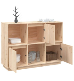 Buffet 110,5x35x80 cm Bois massif de pin