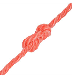 Corde torsadée Polypropylène 16 mm 100 m Orange