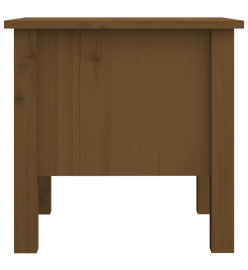 Table d'appoint Marron miel 40x40x39 cm Bois massif de pin