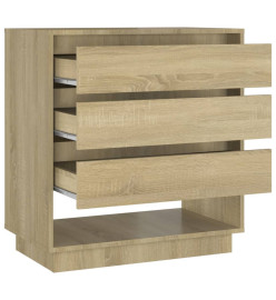 Buffet Chêne sonoma 70x41x75 cm Bois d'ingénierie