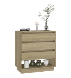 Buffet Chêne sonoma 70x41x75 cm Bois d'ingénierie