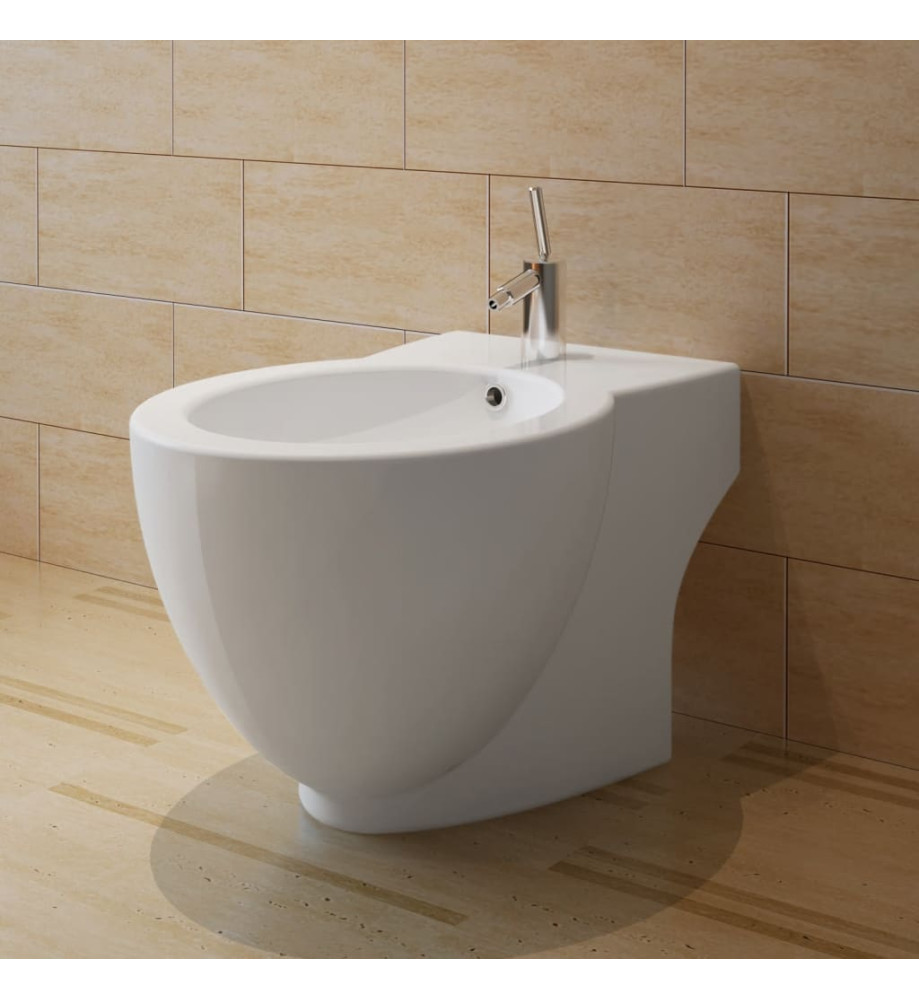 Bidet rond Céramique haute qualité Blanc