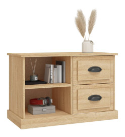 Meuble TV chêne sonoma 73x35,5x47,5 cm bois d'ingénierie