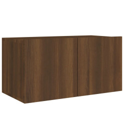 Ensemble de meubles TV 4 pcs Chêne marron Bois d'ingénierie