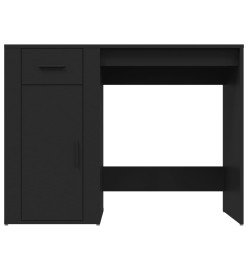 Bureau Noir 100x49x75 cm Bois d'ingénierie