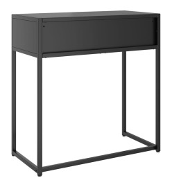 Table console Anthracite 72x35x75 cm Acier