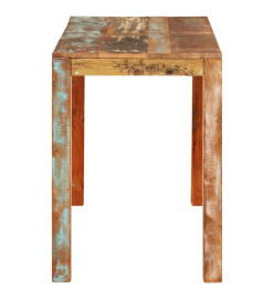 Table de salle à manger 110x55x76cm Bois massif de récupération